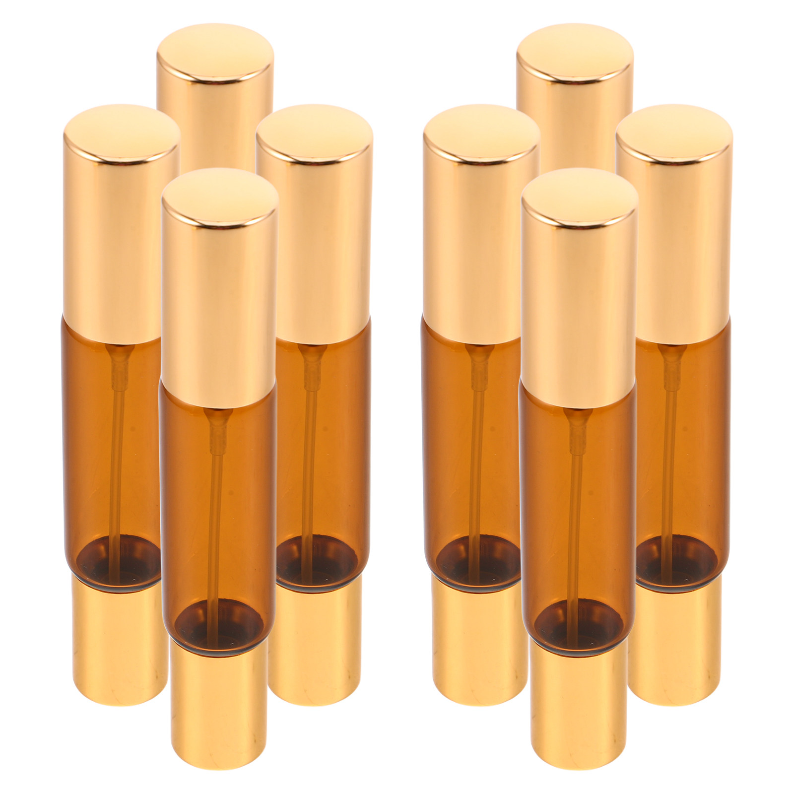 On Perfume & Fragrance Kota Bogor - 8Pcs 듀얼 헤드 앰버 유리 에센셜