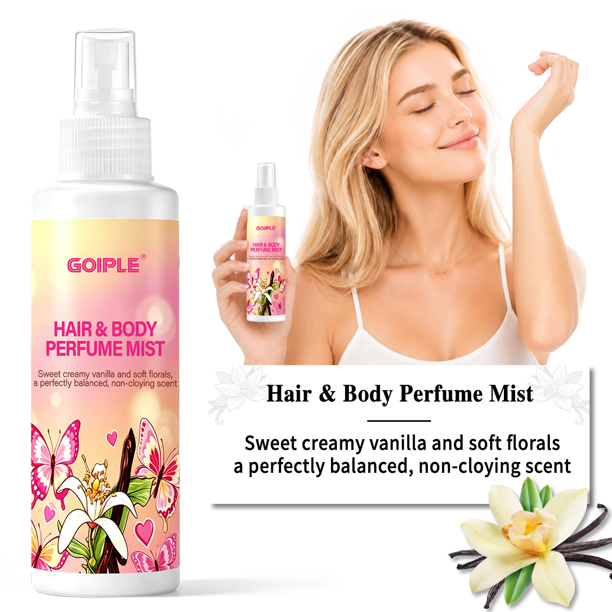 Perfume Fragrance Hair Spray - 헤어 & 바디 퍼퓸 미스트 바디