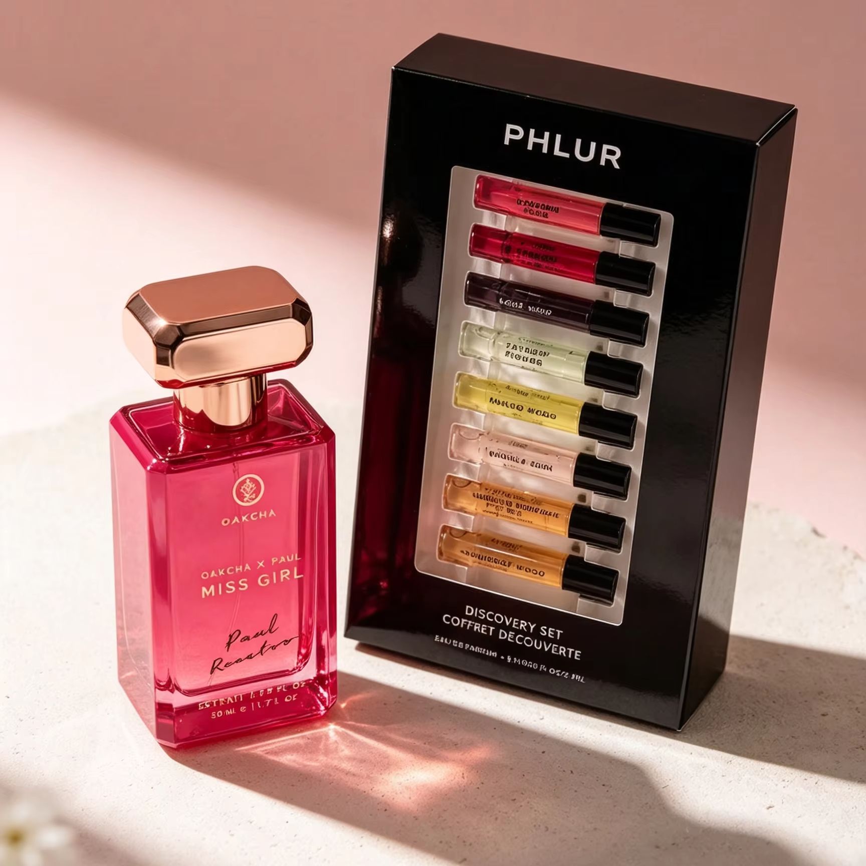 Perfume Fragrance Discovery Set - OAKCHA 여성 향수 선물 세트 2개입,