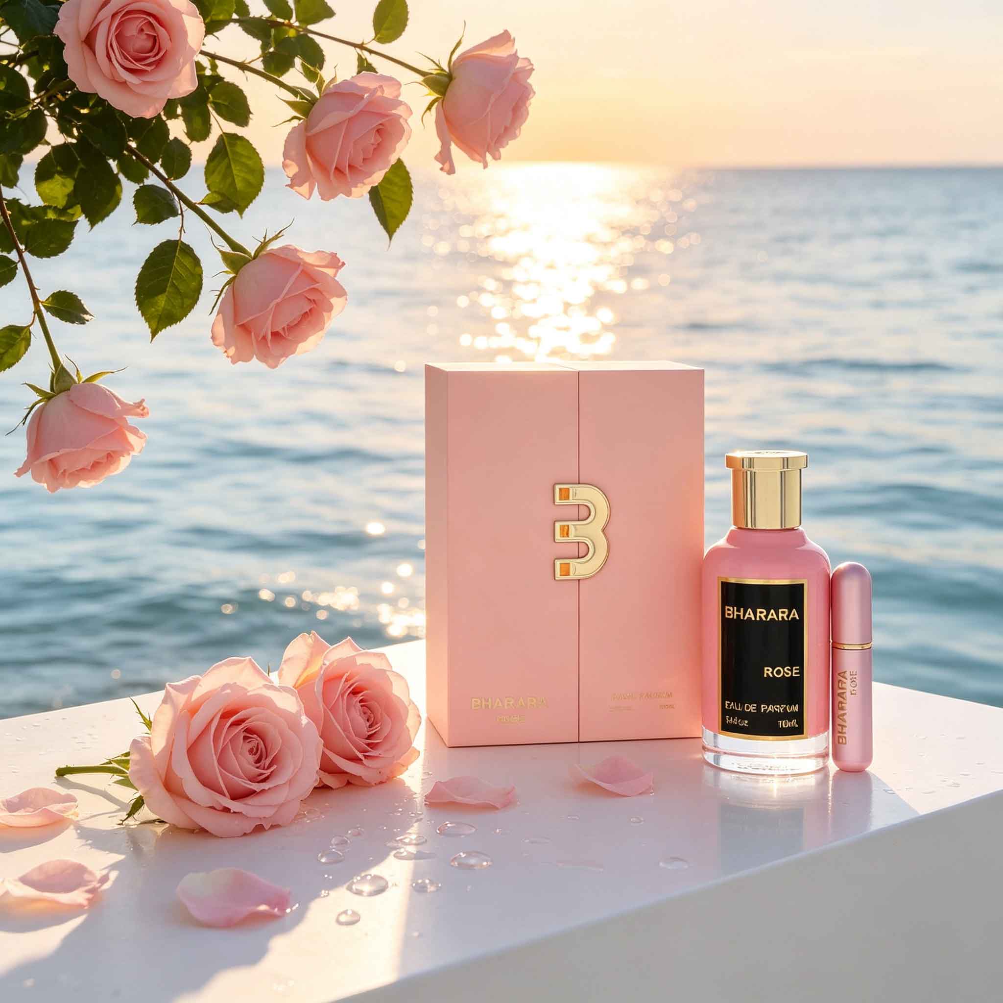 바라라 로즈 여성 향수 선물 세트, 메탈릭 B 로고가  - Perfume Fragrance Logo 리뷰 및 가격