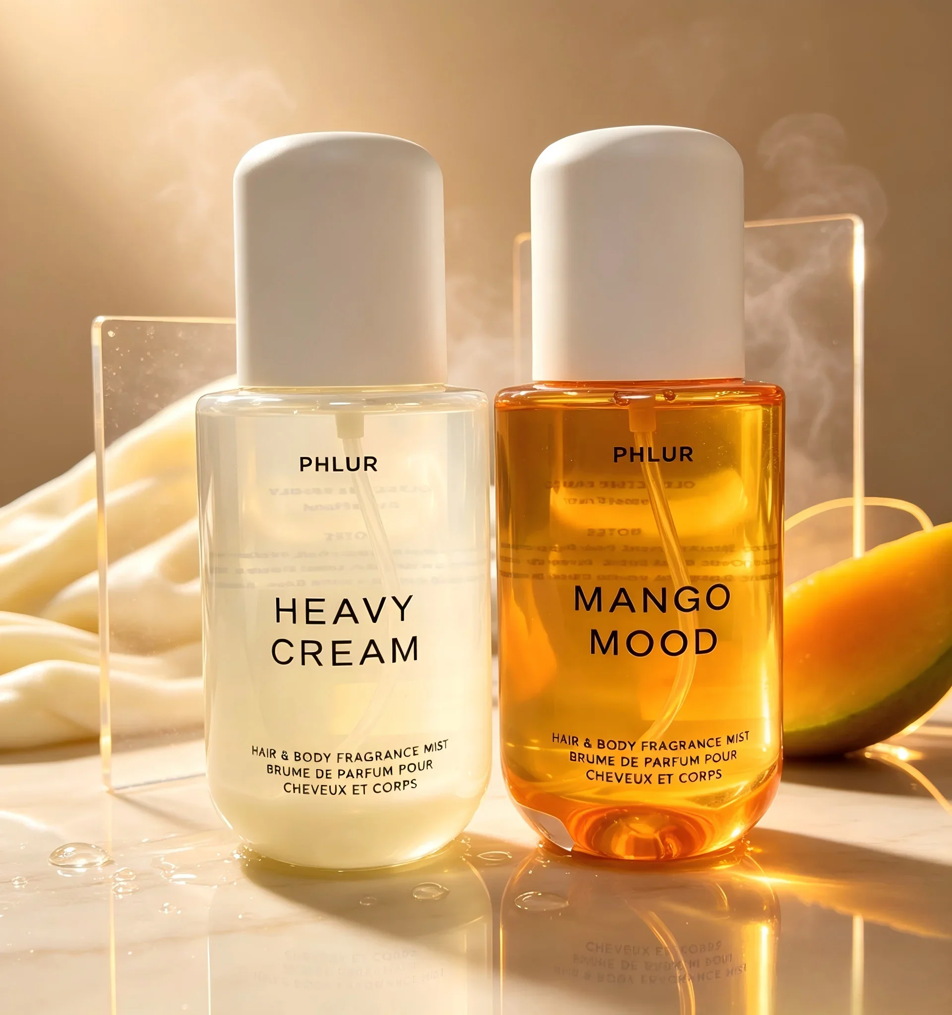 플러 헤비 크림 + 망고 무드 50ML 헤어 & 바디  - Perfume Fragrance Hair Spray 리뷰 및 가격