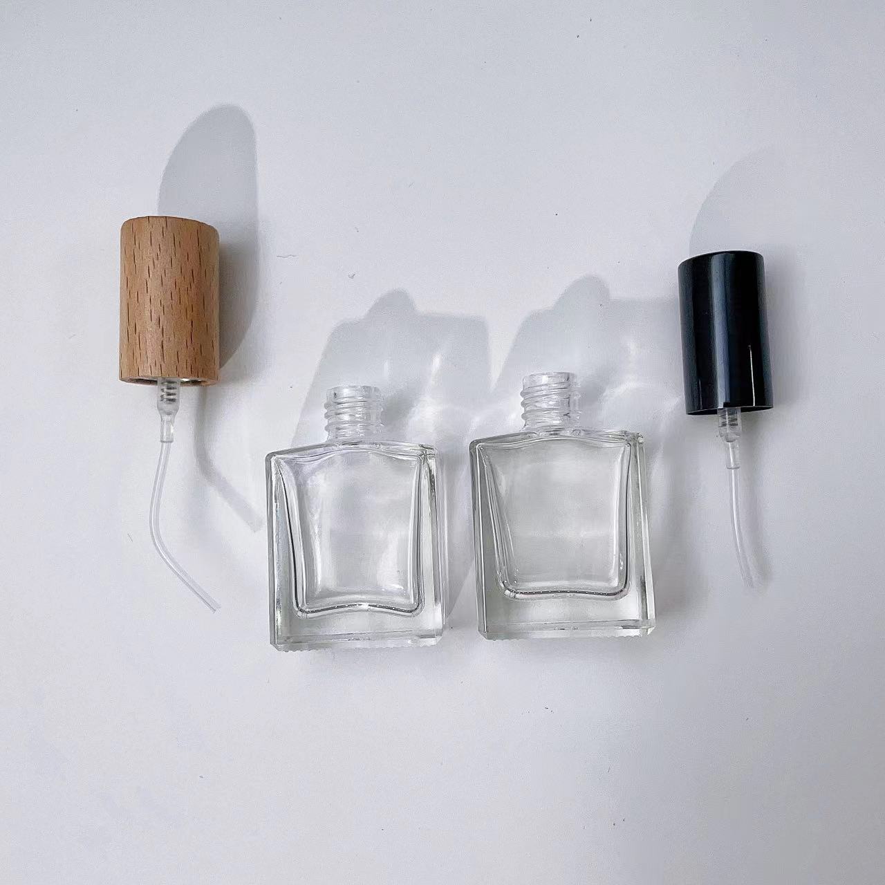 나무 뚜껑이 있는 투명한 두꺼운 유리 향수 스프레이 병 - Perfume Fragrance Machine 리뷰 및 가격