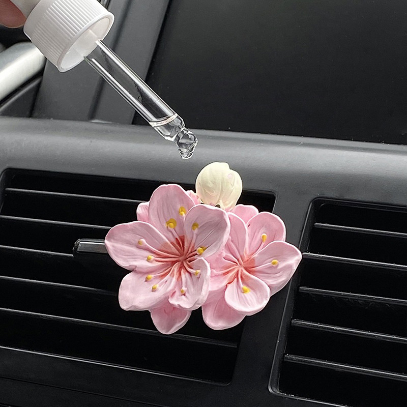 1pc 자동차 패션 작은 절묘한 향수 클립 꽃 모양 공 - Perfume Fragrance Machine 리뷰 및 가격