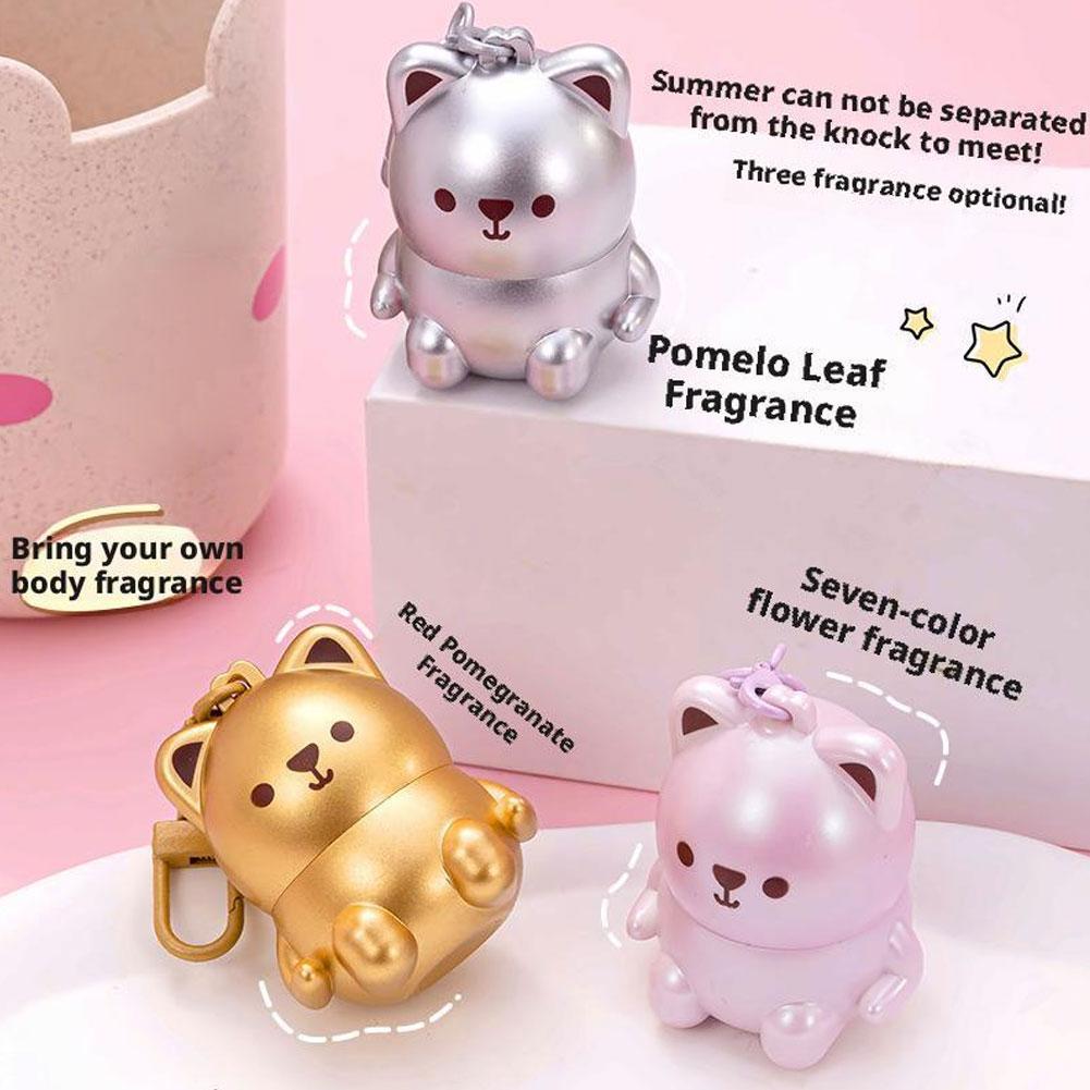 귀여운 곰돌이 모양 고체 향수, 어디든 사용 가능한 휴 - Perfume Fragrance For Girls 리뷰 및 가격
